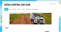 Desktop Screenshot of oceancampingcarclub.fr