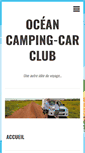 Mobile Screenshot of oceancampingcarclub.fr